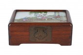 CHINESE HARDWOOD & PORCELAIN I