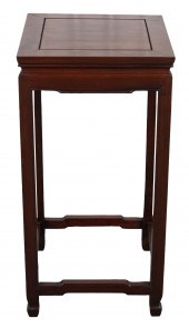 CHINESE HARDWOOD SIDE TABLE Ch