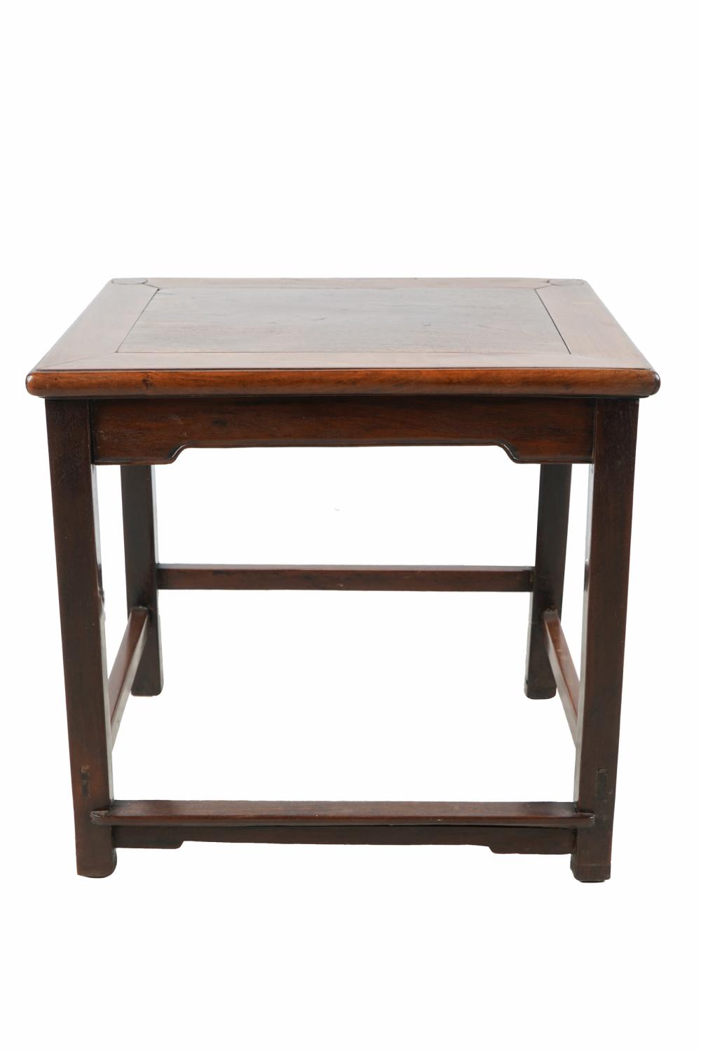 CHINESE HARDWOOD SIDE TABLEthe