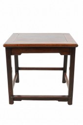 CHINESE HARDWOOD SIDE TABLEthe