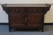 CHINESE HARDWOOD SIDEBOARD 35