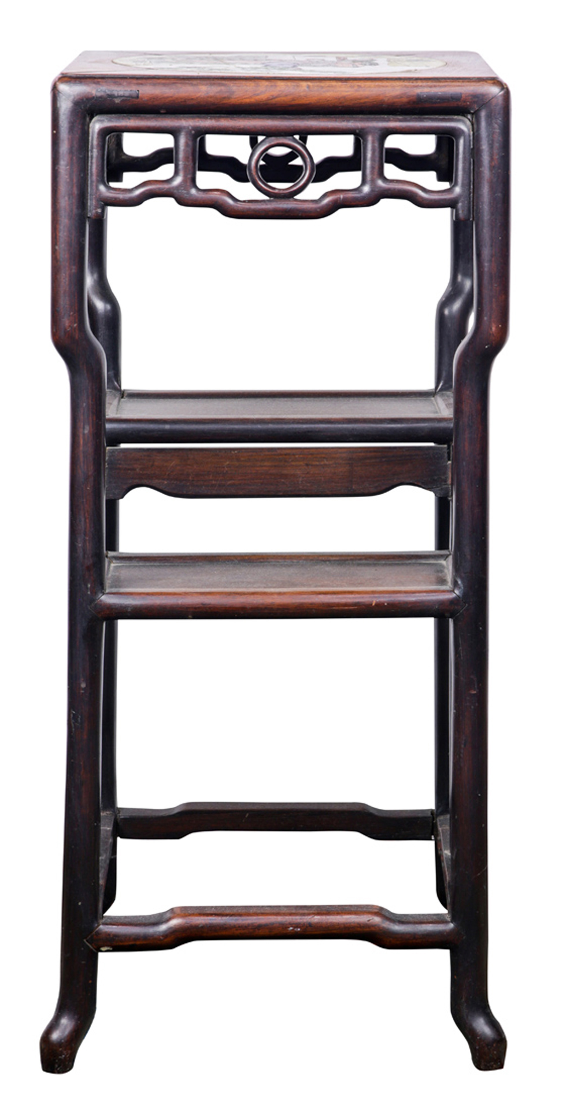 CHINESE HARDWOOD STAND WITH