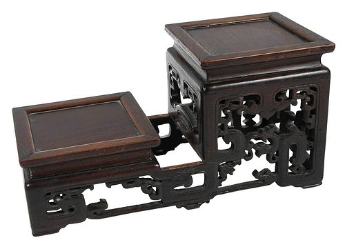 CHINESE HARDWOOD STAND20th century,