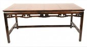 CHINESE HARDWOOD TABLERECTANGL