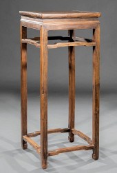 CHINESE HARDWOOD TALL STANDChi