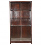 CHINESE HARDWOOD VITRINE CABIN