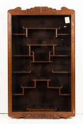 CHINESE HARDWOOD WALL DISPLAY