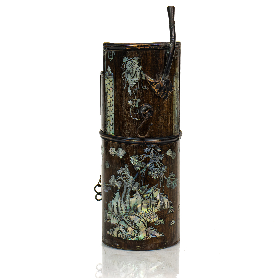 CHINESE HARDWOOD WATER PIPE WITH