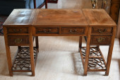 CHINESE HARDWOOD WRITING DESK<