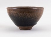 CHINESE HARE'S FUR PORCELAIN T