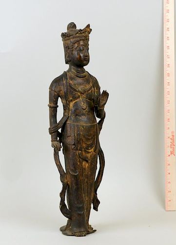 CHINESE HEAVY CAST BRONZE