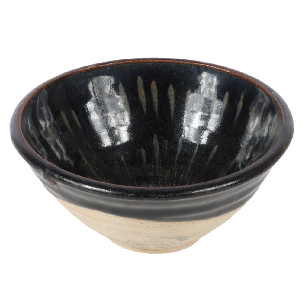 CHINESE HENAN WARE BROWN / BLACK