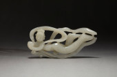 CHINESE HETIAN JADE BOURNE GOD
