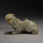 CHINESE HETIAN JADE FLYING TIG