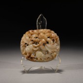 CHINESE HETIAN JADE OPEN-WORKS