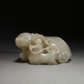 CHINESE HETIAN JADE WATER BUFA