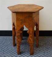 CHINESE HEXAGONAL FRUITWOOD TA
