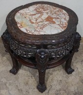 CHINESE HONGMU AND MARBLE INSE