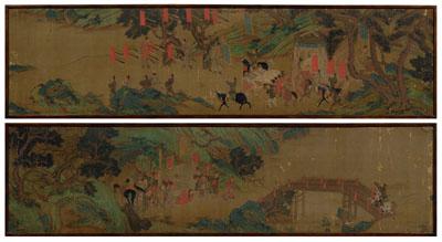 Chinese horizontal painting,