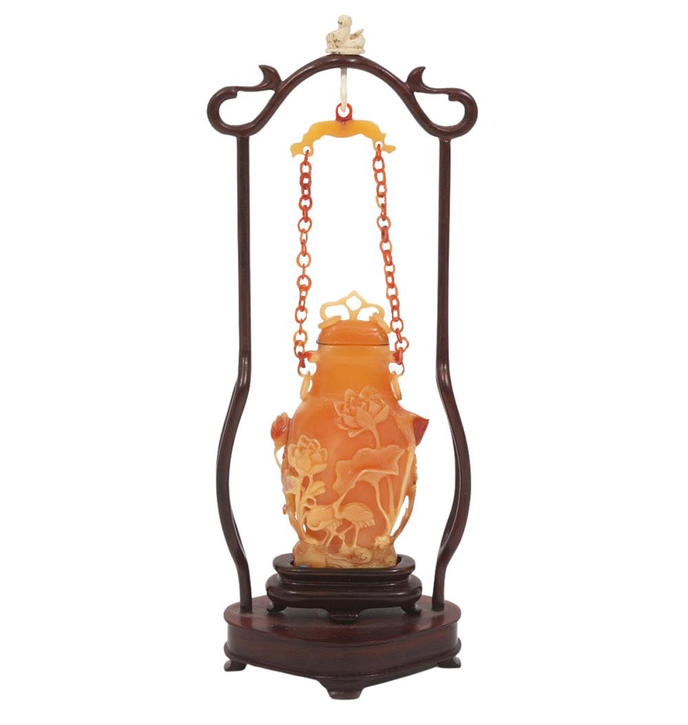 CHINESE HORNBILL HANGING SNUFF