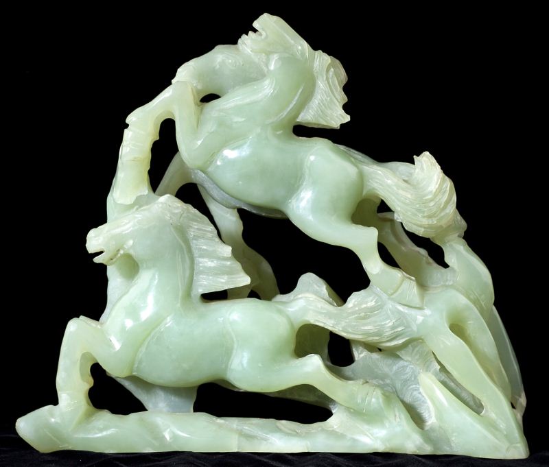 Chinese ''Horse Mountain'' Jade