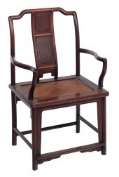 CHINESE HUANGHUALI ARMCHAIR LA
