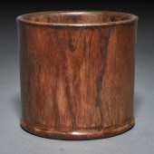 CHINESE HUANGHUALI BRUSH POT C
