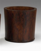 Chinese huanghuali brushpot