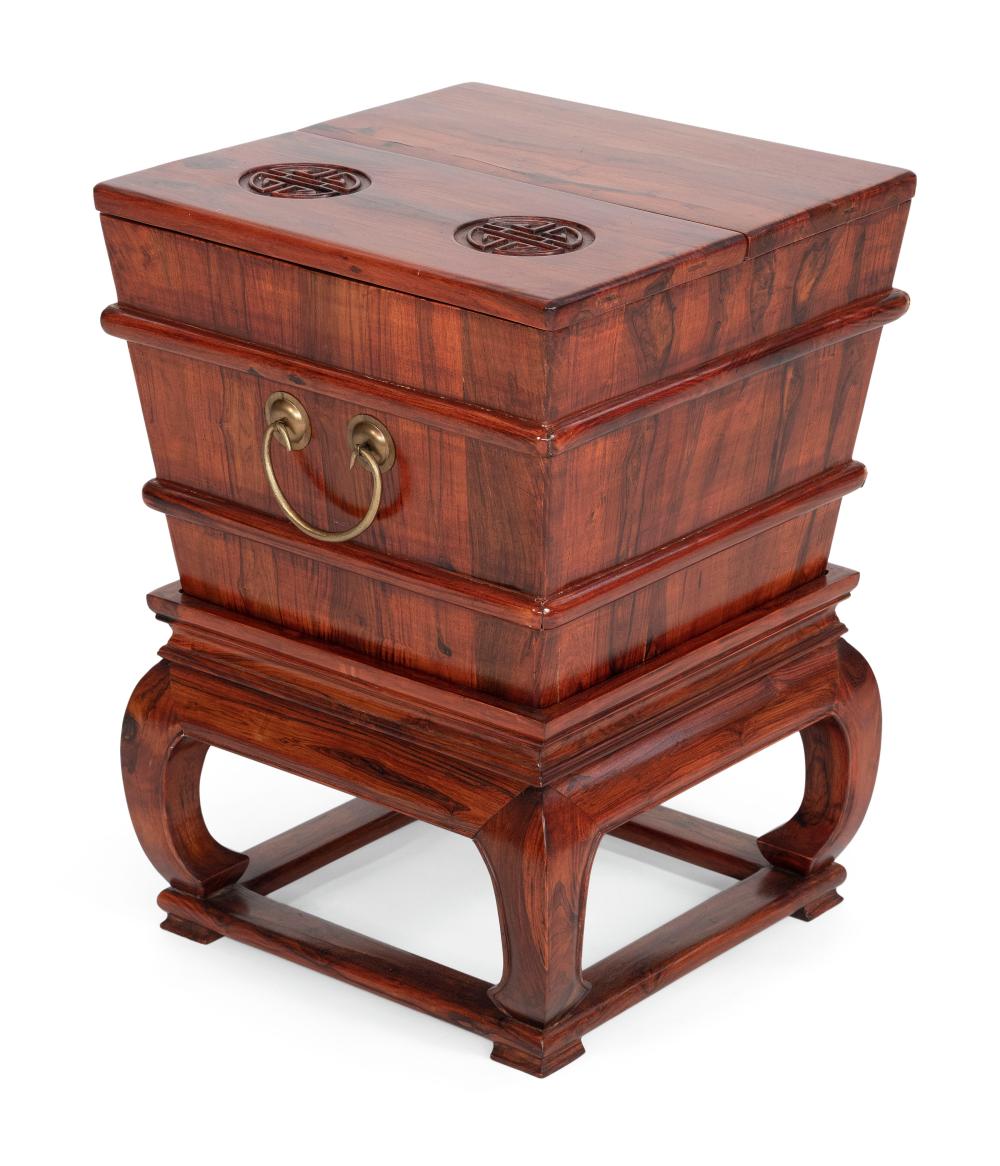 CHINESE HUANGHUALI ICE CHEST 20TH
