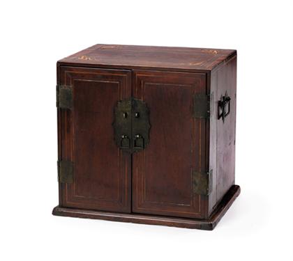 Chinese huanghuali seal chest 