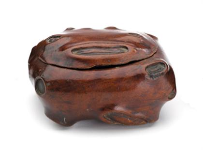 Chinese huanghuali snuff box 