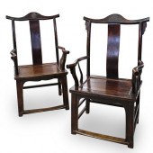 CHINESE HUANGHUALI WOOD ARM CH