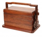 CHINESE HUANGHUALI WOOD PICNIC