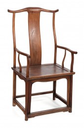 CHINESE HUANGHUALI YOKE-BACK A