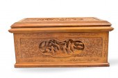 CHINESE HUANGYANG WOOD BOX W/