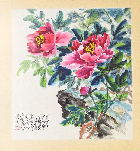 CHINESE HUXIAN PEASANT PAINTING