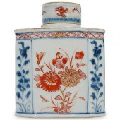 CHINESE IMARI PORCELAIN TEA CA