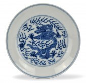 CHINESE IMPERIAL B & W DRAGON