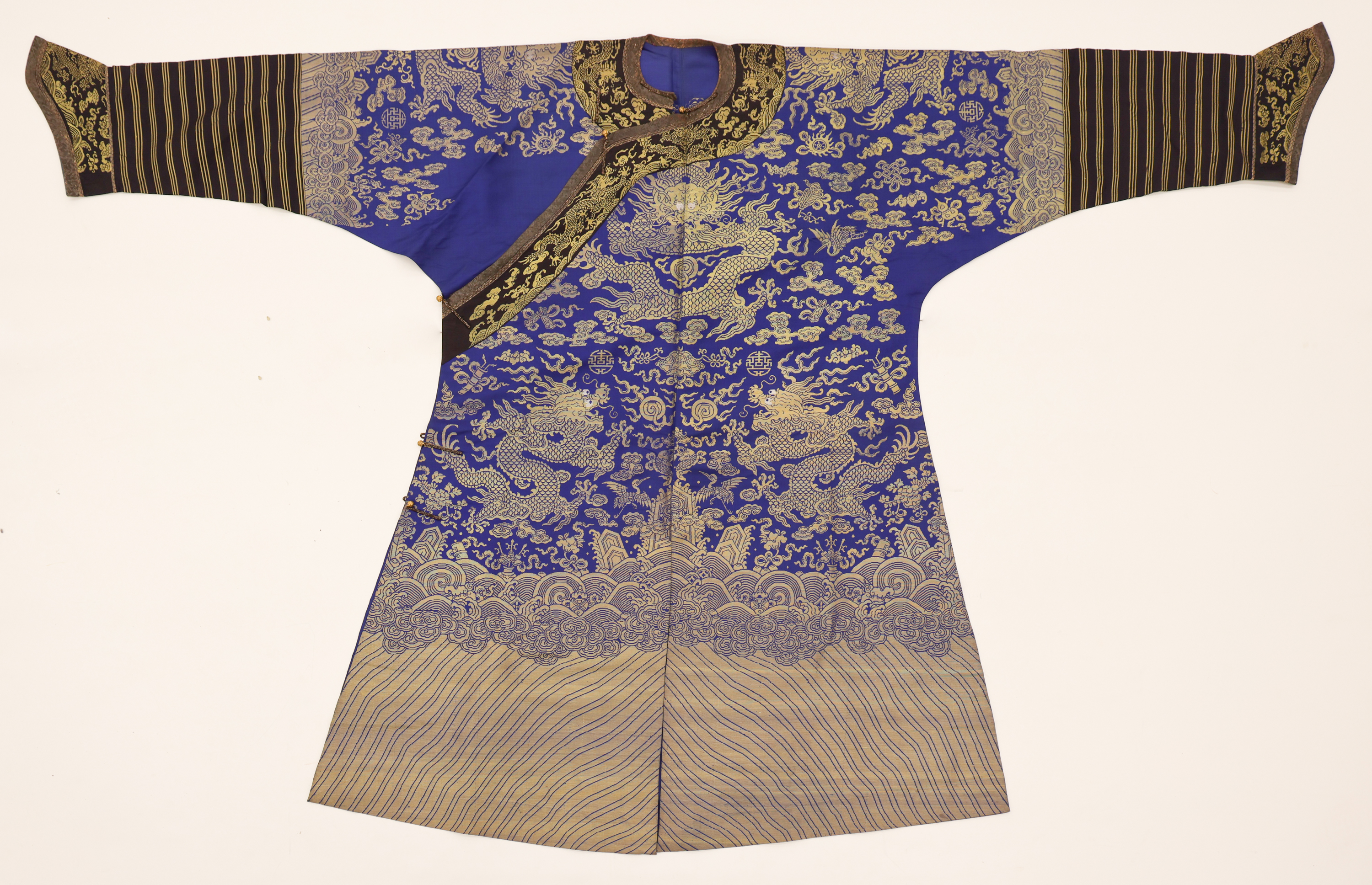 Chinese Imperial Court Silk Brocade