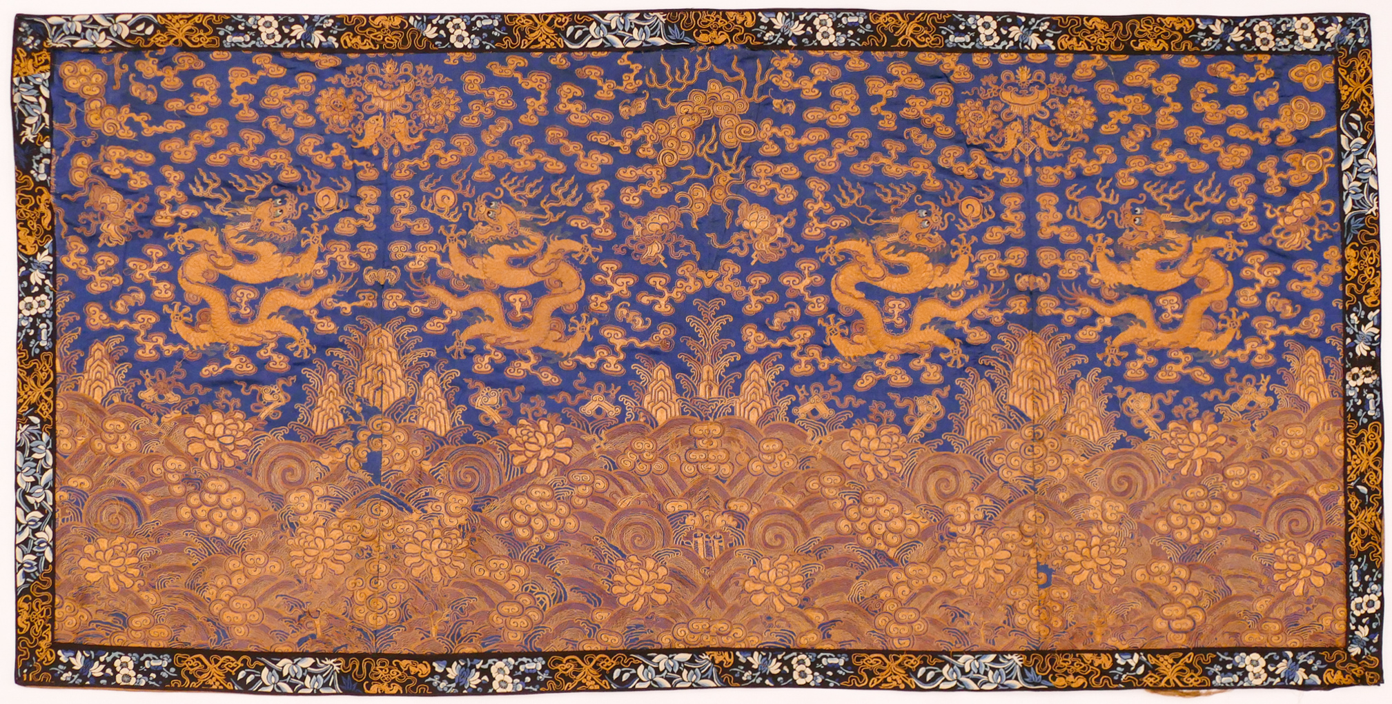 Chinese Imperial Gold Thread Dragon