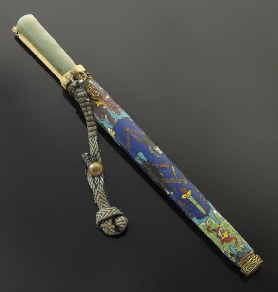 Chinese Imperial knife set with a