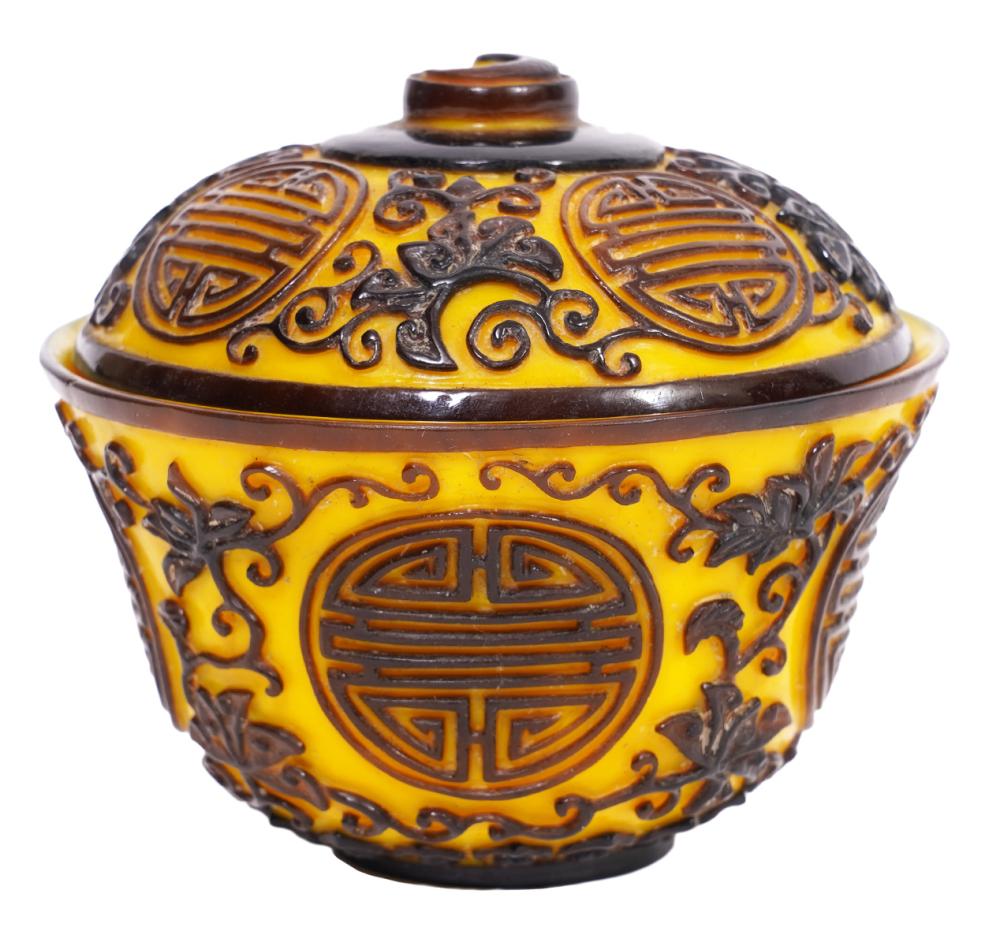CHINESE IMPERIAL PEKING GLASS