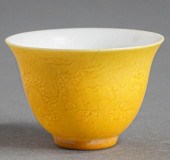 CHINESE IMPERIAL YELLOW GLAZED