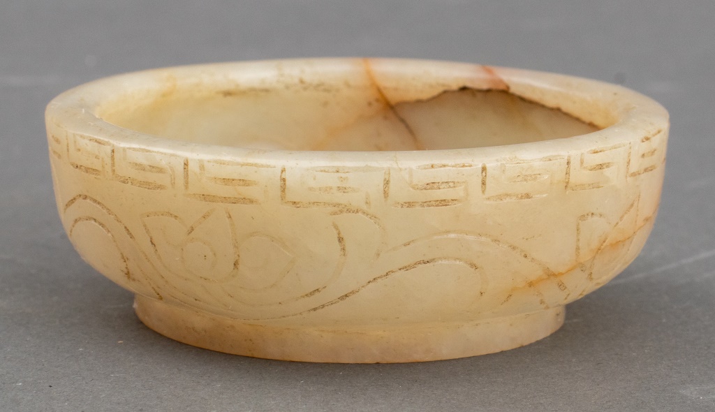 CHINESE INCISED SOAPSTONE