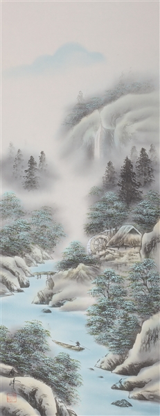 Chinese ink and color on paper