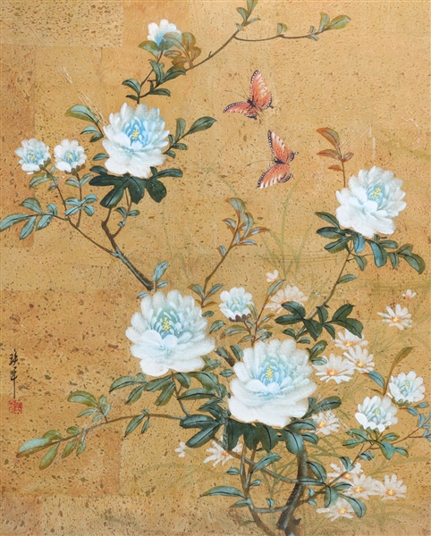 Chinese ink and color on paper