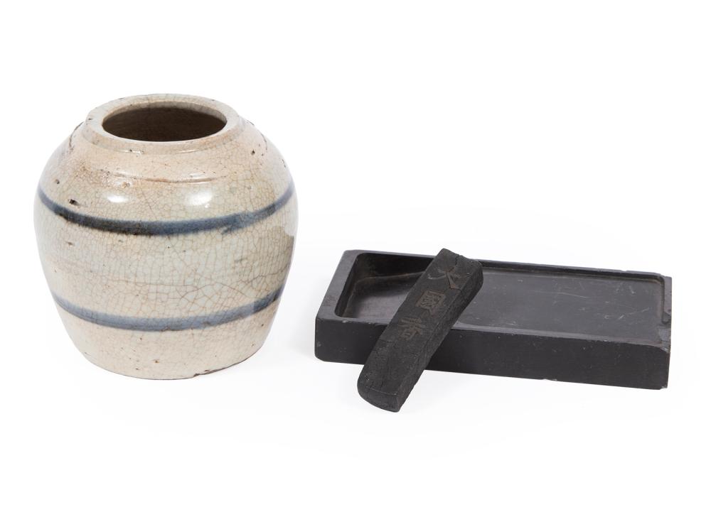 CHINESE INK STONE AND INK