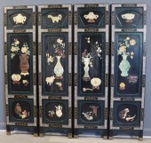 CHINESE INLAID 4-PANEL FOLDING