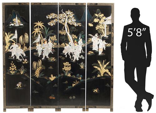 CHINESE INLAID &AMP; PARCEL-GILT