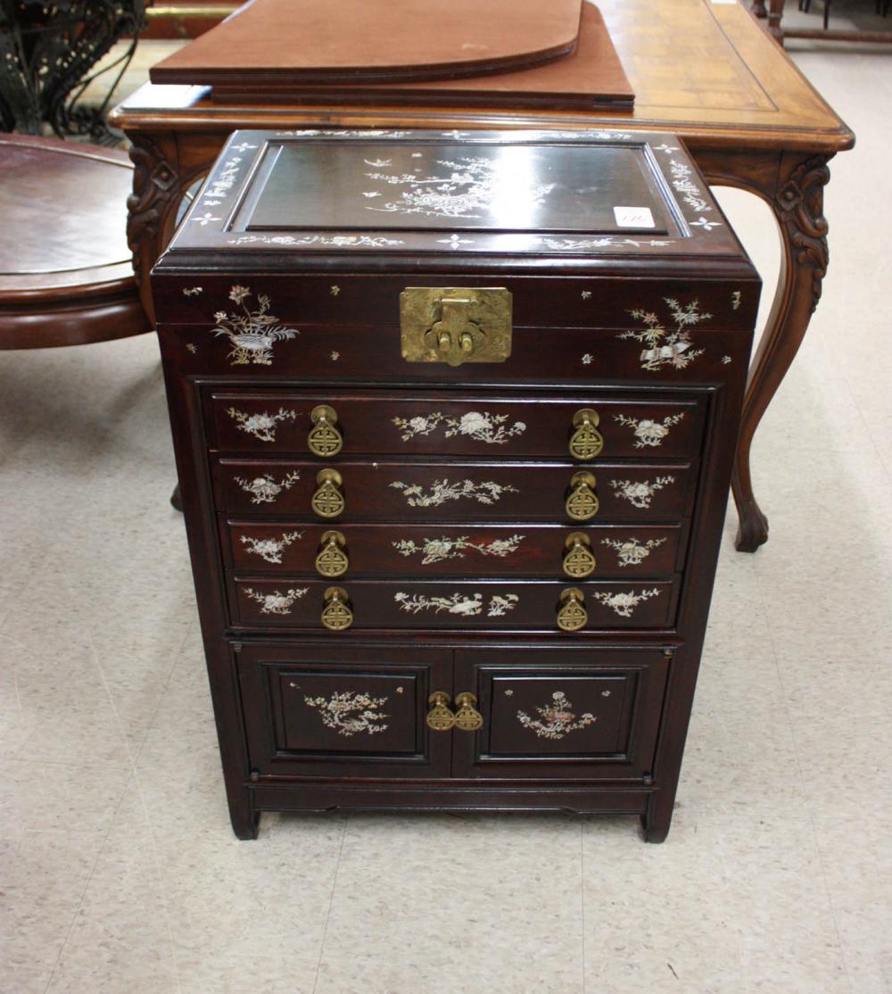 CHINESE INLAID ROSEWOOD